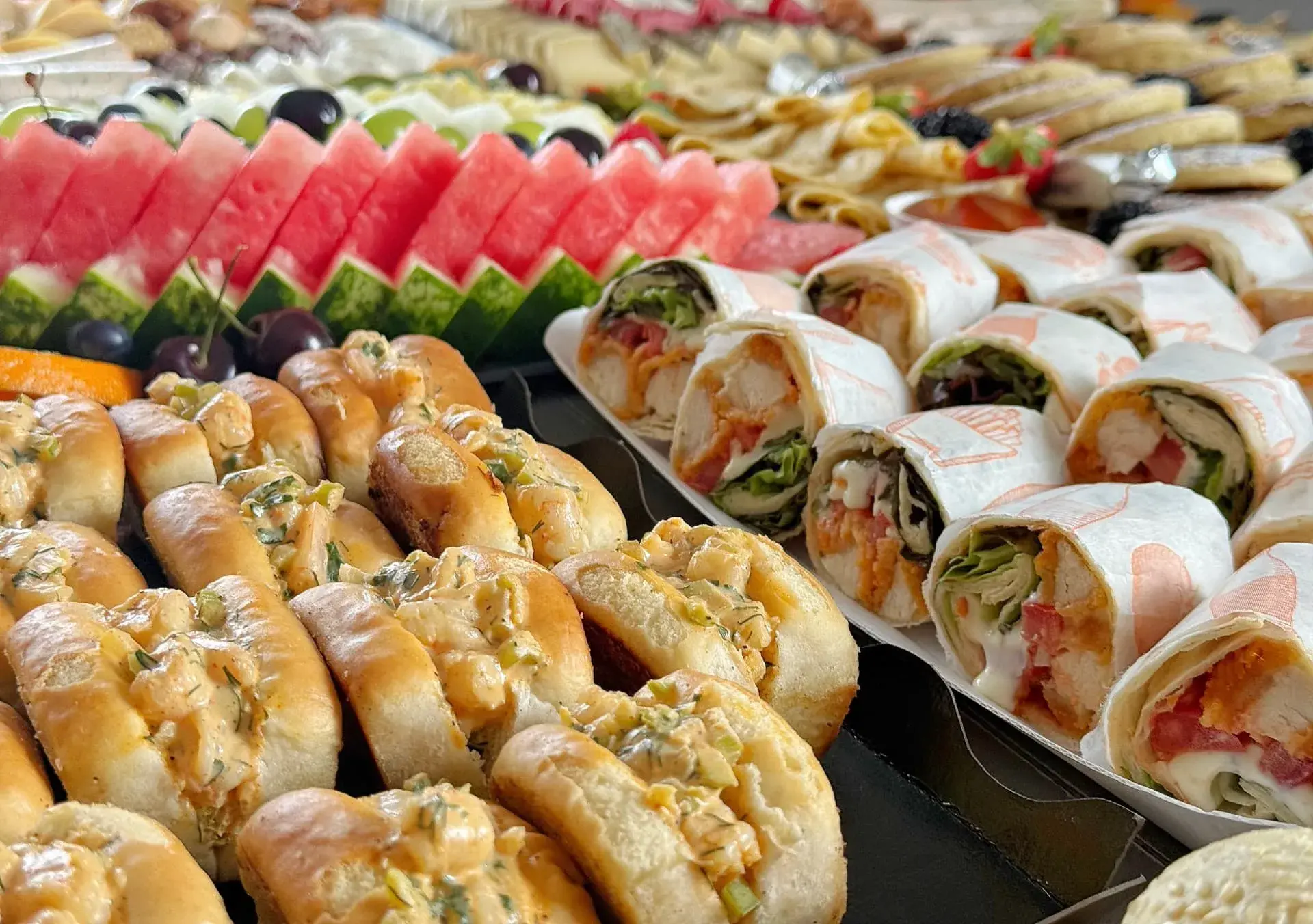 Plateaux prêts à déguster